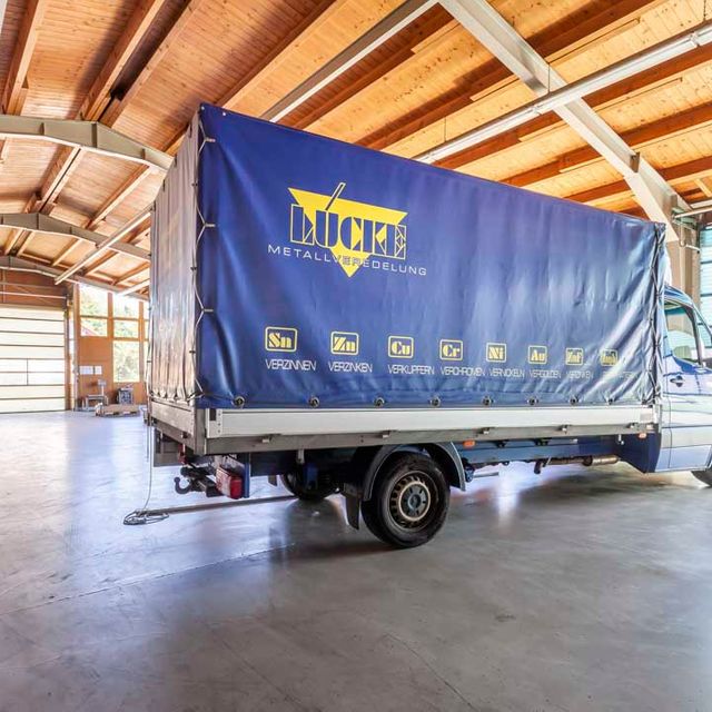 Lücke Metallveredelung - Impressionen Logistik