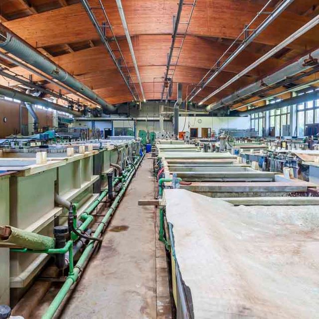 Lücke Metallveredelung - Impressionen Produktionshalle