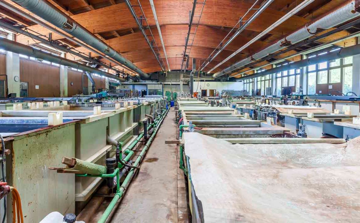 Lücke Metallveredelung - Impressionen Produktionshalle