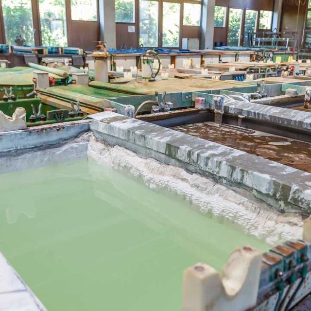 Lücke Metallveredelung - Impressionen Produktionshalle
